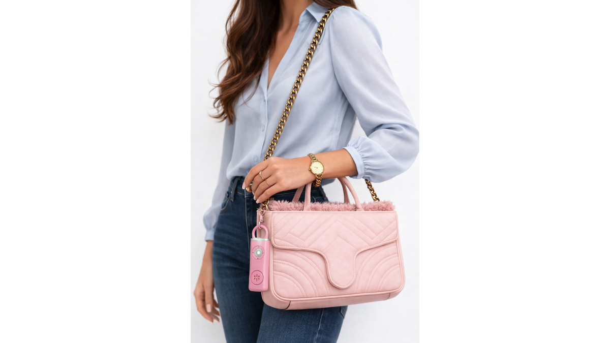 Alarme de couleur rose