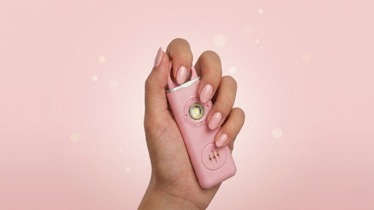 Alarme de couleur rose