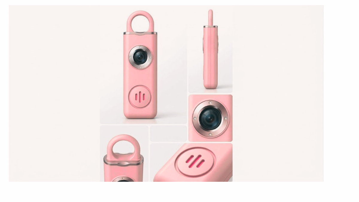 Alarme de couleur rose